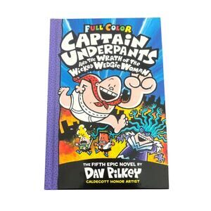 Captain Underpants 5 - Color Edition by Dav Pilkey Graphic Novel Hardcover